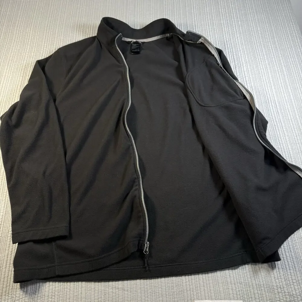 The North Face Jacket Mens 2XL Black Fleece Gorpcore Outdoor Hiking Athleisure